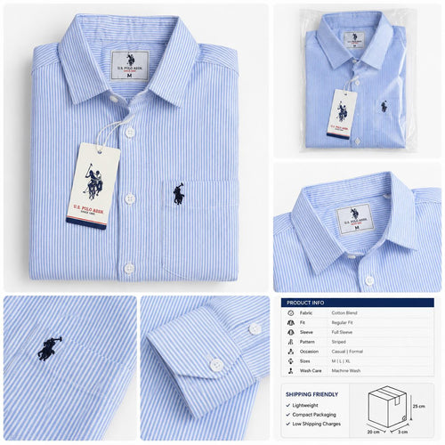 Blue Striped Shirt